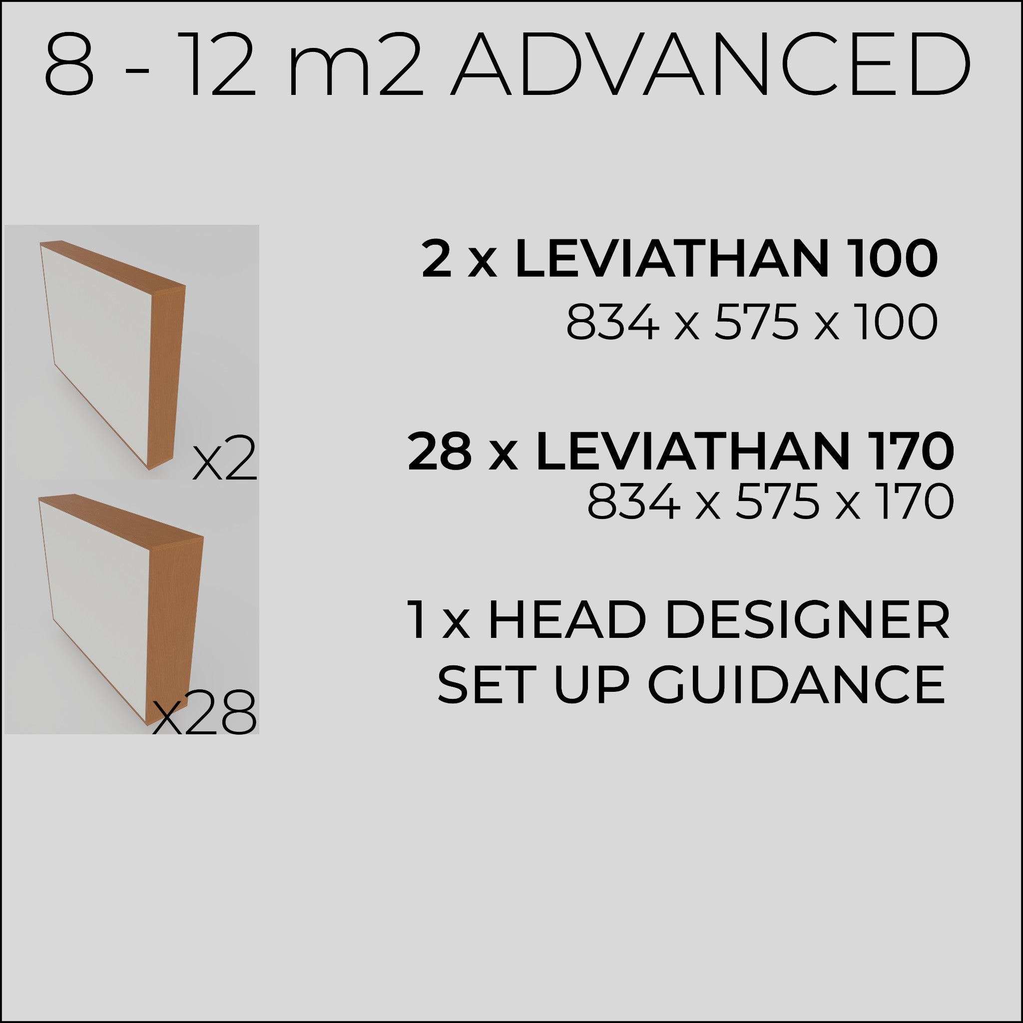 Room Transformation Kit 8-12 m2 ADVANCED