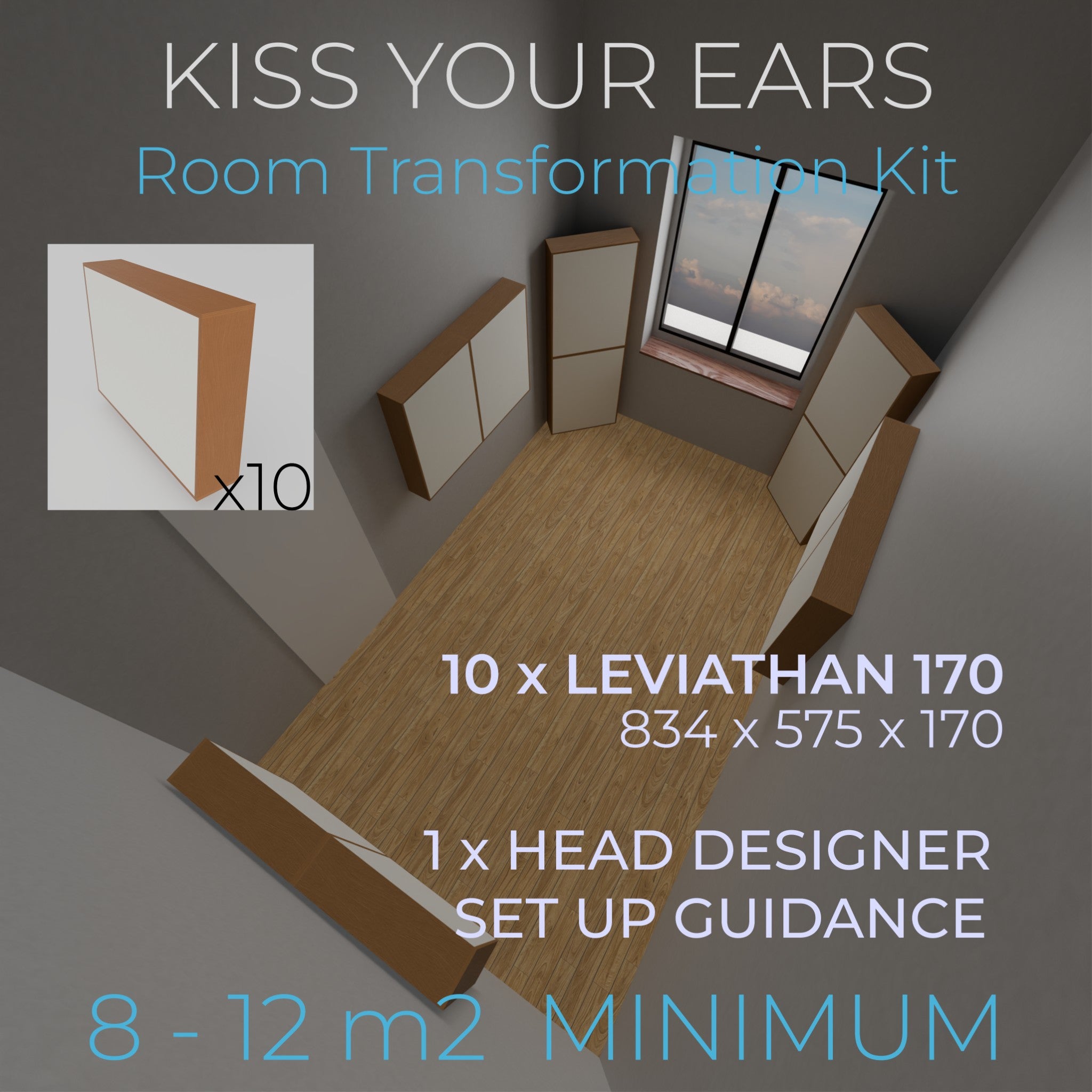 Room Transformation Kit 8-12 m2 MINIMUM