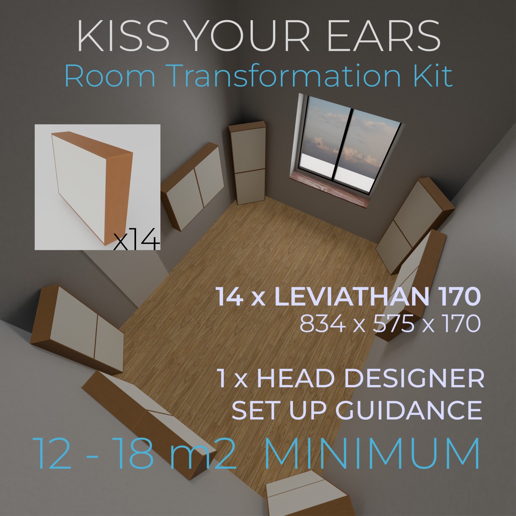 Room Transformation Kit 12-18 m2 MINIMUM
