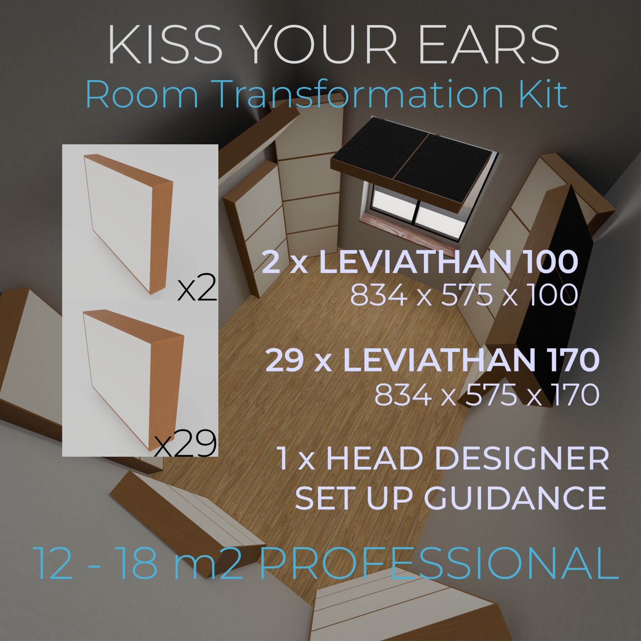 Room Transformation Kit 12-18 m2 PROFESSIONAL