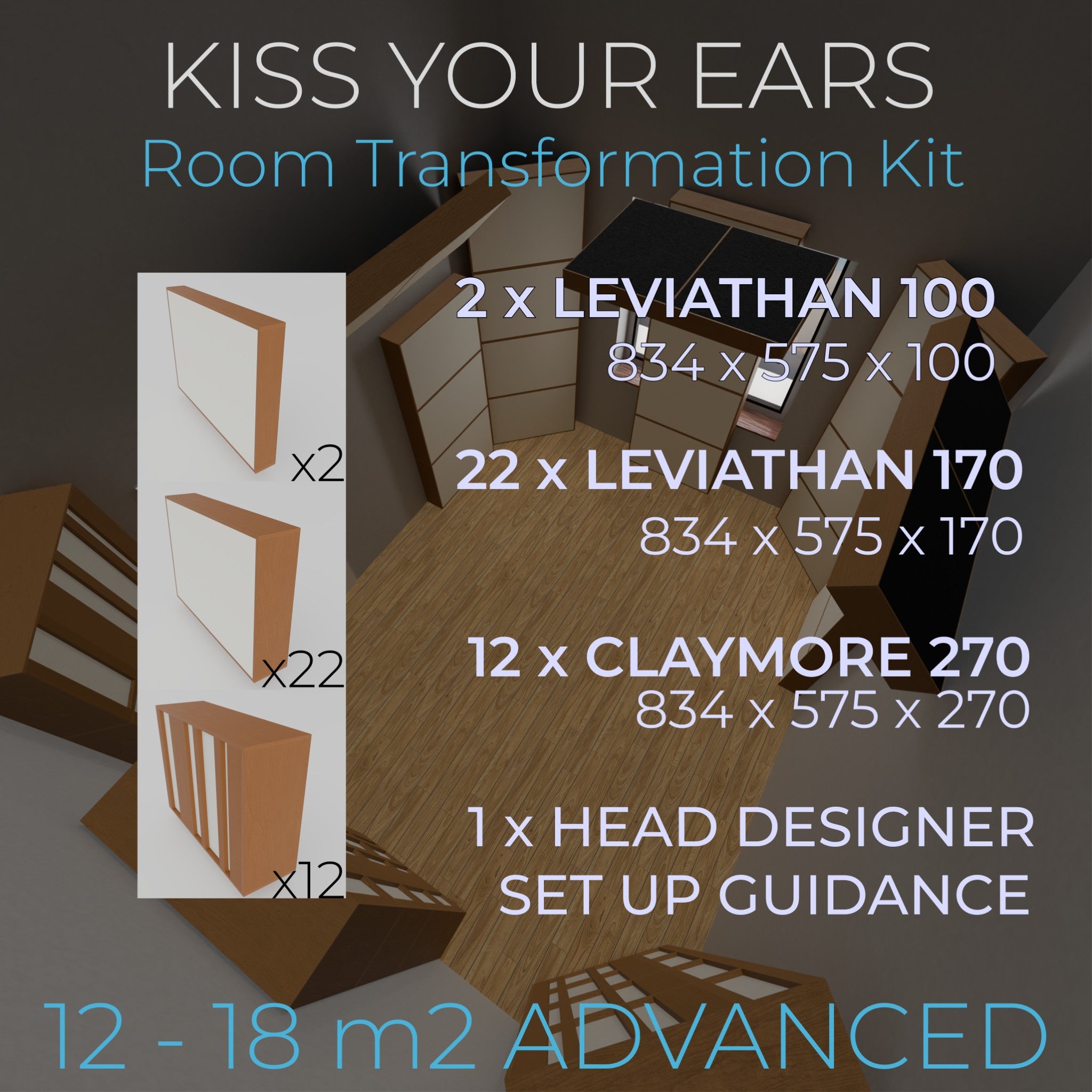 Room Transformation Kit 12-18 m2 ADVANCED