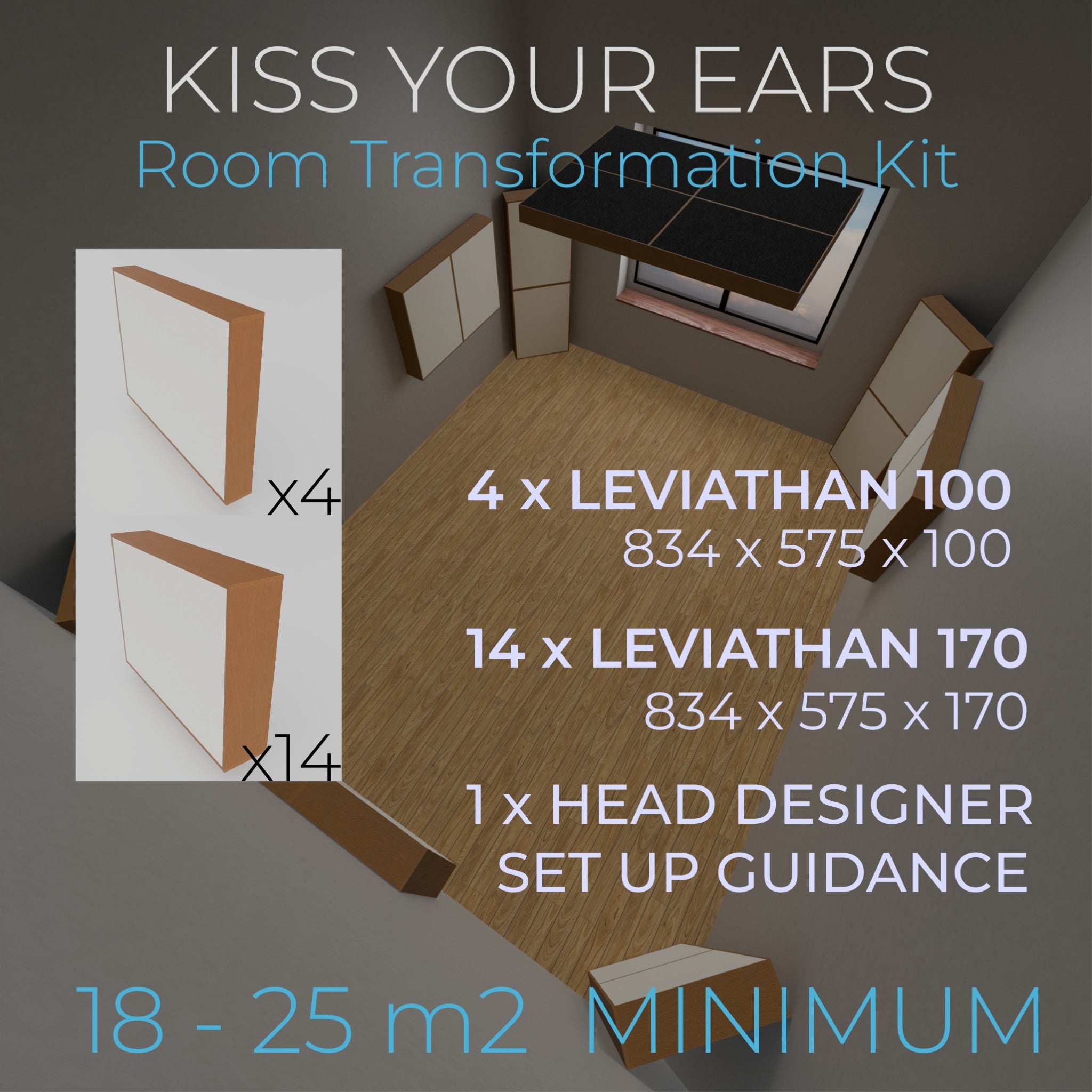 Room Transformation Kit 18-25 m2 MINIMUM
