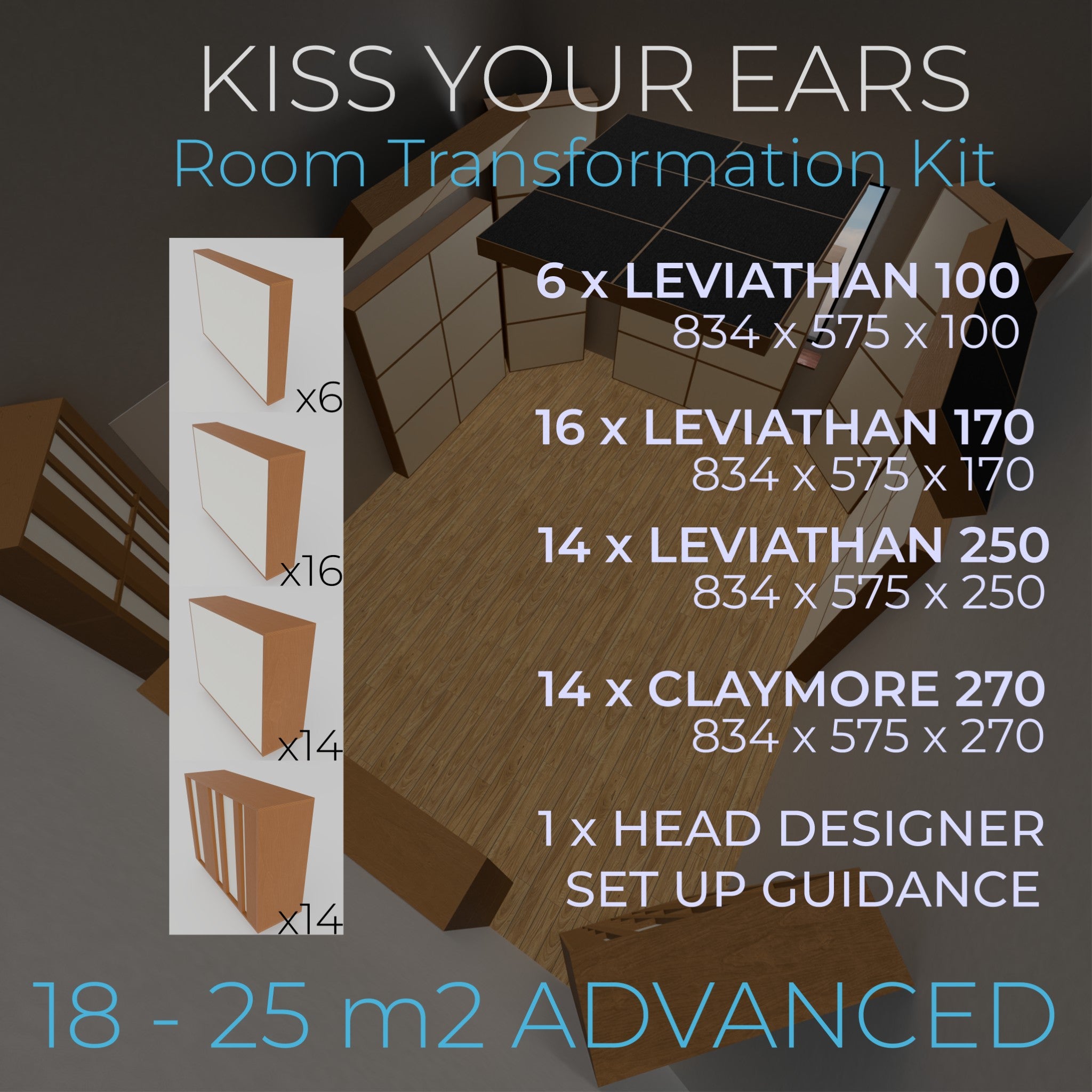 Room Transformation Kit 18-25 m2 ADVANCED